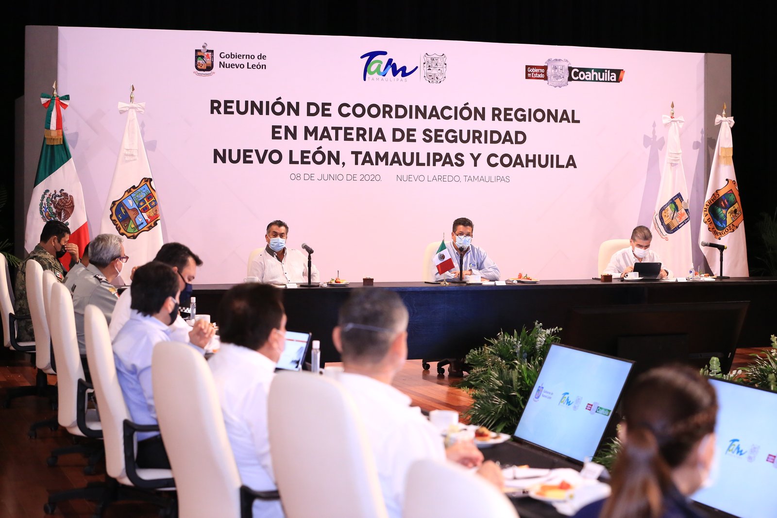 TAM-106-2020.-Fortalecen Gobernadores del noreste estrategia regional de Seguridad Pública (1)