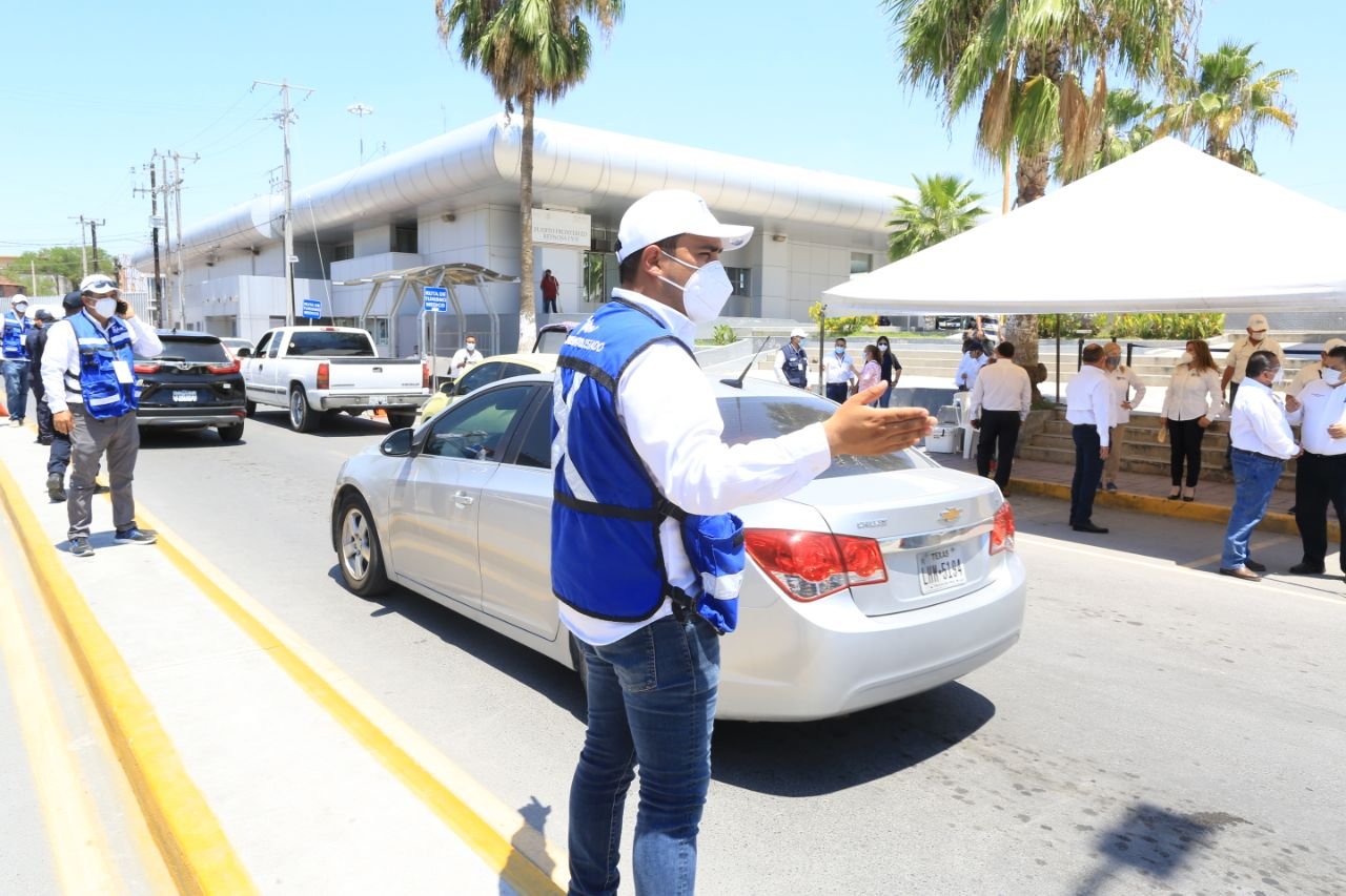 SST-344-2020.-Intensificará Gobierno de Tamaulipas operativos sanitarios en cruces Internacionales (1)