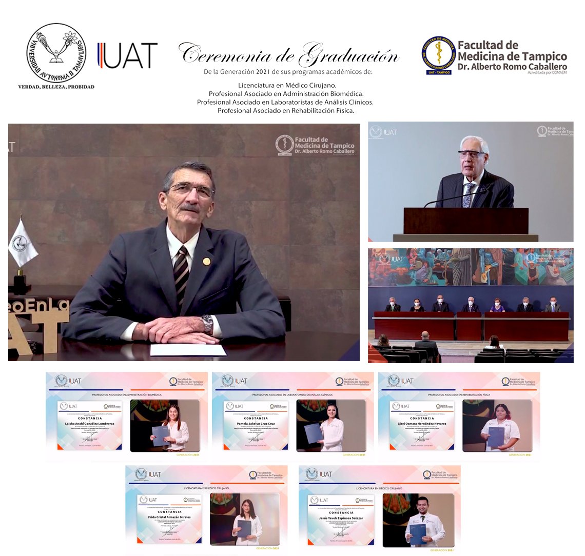 Graducacion medicina tampico 07 07 2021