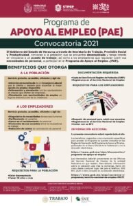 CONVOCATORIA PAE 2021 SNE