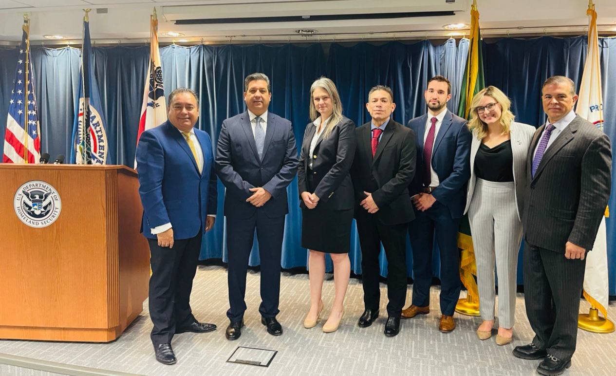TAM-166-2021.-Gobernador de Tamaulipas concluye gira de trabajo en Washington con reuniones en el Departamento de Seguridad Nacional y CBP