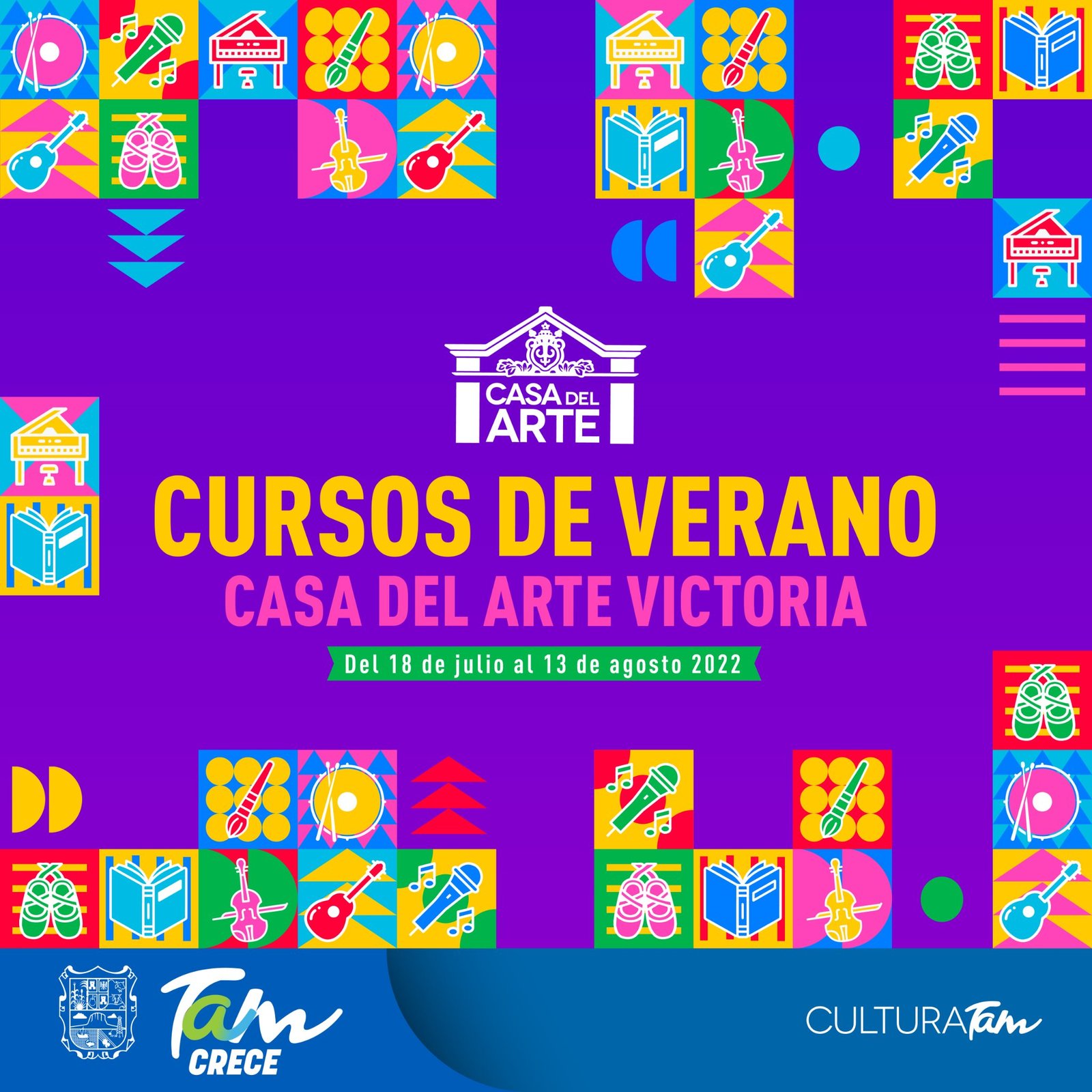 ICA-003-2022.-Casa del arte se prepara para iniciar talleres de verano.