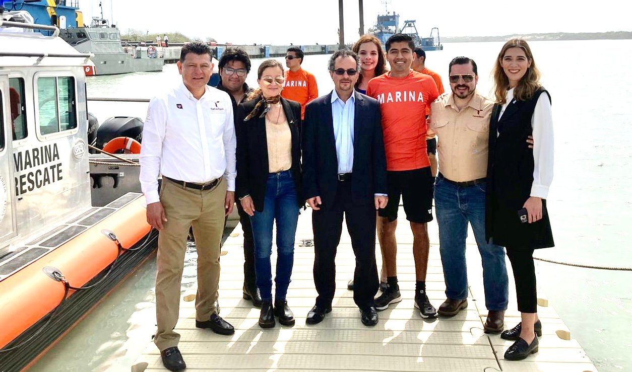 SDE- 002- 2023.- Embajador de Reino Unido en México visita Puerto del Norte en Matamoros (1)