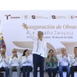 Inician libramiento y entregan obras que impulsan movilidad, deporte e infraestructura en El Mante