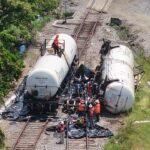 Descarrila vagón con gasolina en Ciudad Madero; autoridades activan operativo de seguridad