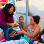 Diputada Cynthia Jaime recorre la Revolución Verde y escucha inquietudes de vecinos