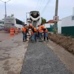 COMAPA Sur supera 73 mil metros cuadrados de pavimento restituido tras trabajos de infraestructura hidrosanitaria en la zona sur