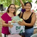 DIF Altamira lleva despensas a familias de Carrillo Puerto mediante el programa Voluntad de Ayudar a las Familias