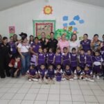 DIF Altamira y Voluntariado UAT unen esfuerzos con juegos, convivencia y obsequios para niñas y niños de Agua Castilla
