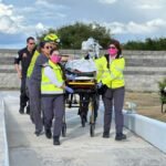 Menor de Matamoros es trasladada en helicóptero a Victoria para recibir atención especializada