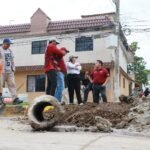 COMAPA Altamira atiende redes de agua y drenaje con reparaciones, mantenimiento y limpieza en varios sectores del municipio