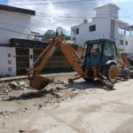 COMAPA Sur rehabilita 50 metros de drenaje sanitario en colonia La Paz de Tampico para mejorar la conducción de aguas residuales
