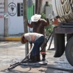 COMAPA Altamira refuerza desazolve y limpieza de drenajes en Arboledas, Miramar, Los Presidentes y mercado Champayán