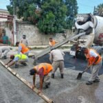 COMAPA Sur repone pavimento tras trabajos de drenaje para recuperar vialidades y mejorar circulación en Tampico y Madero