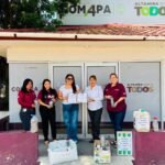 COMAPA Altamira entrega pilas usadas para prevenir contaminación del agua y suelo y proteger el medio ambiente