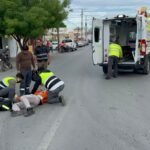 Motociclista de Didi Food resulta lesionado tras choque en el Cinco Carrera Torres; conductor responsable huyó del lugar