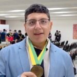 Estudiante de la UAT logra medalla histórica en Olimpiada Iberoamericana de Química en Brasil
