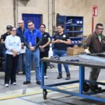 Olga Sosa visita planta manufacturera en Reynosa y dialoga sobre derechos laborales, seguridad y empleos especializados en Tamaulipas