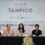 Mónica Villarreal reconoce a médicos de Tampico por su vocación, compromiso y atención a las familias del municipio