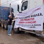 Arranca movilización de transportistas en Altamira! Avanzarán a vuelta de rueda hacia ASIPONA