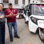 Tampico entrega seis motos de carga más para sustituir carretas y avanzar en el bienestar animal